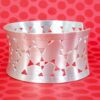 WIDE SILVER CUFF BRACELET - Image 9