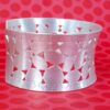 WIDE SILVER CUFF BRACELET - Image 10