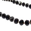 BLACK GLASS BEADED NECKLACE - Image 4