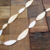SILVER AND GOLD LONG TEXTURED LINK NECKLACE - Image 8