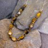 TIGER EYE STONE NECKLACE AND EARRING SET - Image 10