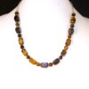TIGER EYE STONE NECKLACE AND EARRING SET - Image 2