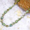 GREEN GLASS BEADED NECKLACE - Image 6
