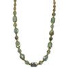 GREEN GLASS BEADED NECKLACE - Image 2