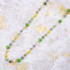 GREEN GLASS BEADED NECKLACE - Image 5