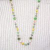 GREEN GLASS BEADED NECKLACE - Image 7