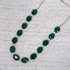 GREEN GLASS AND WHITE PEARL NECKLACE - Image 10