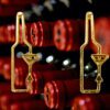 WINE BOTTLE EARRINGS - Image 7