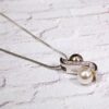 GRAY AND WHITE PEARL PENDANT - Image 4