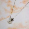 GRAY AND WHITE PEARL PENDANT - Image 6
