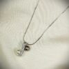 GRAY AND WHITE PEARL PENDANT - Image 7
