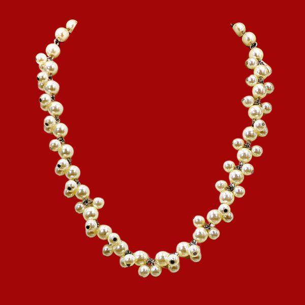 WHITE PEARL BEAD NECKLACE - Image 10