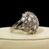 LARGE CLEAR CUBIC ZIRCONIA STONE DOME RING SIZE 8.5 - Image 10