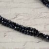 SPARKLING BLUE GOLDSTONE PENDANT AND GLASS BEAD NECKLACE - Image 13