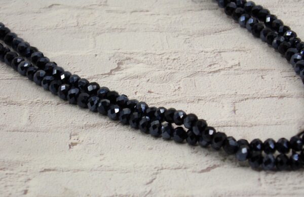 SPARKLING BLUE GOLDSTONE PENDANT AND GLASS BEAD NECKLACE - Image 13