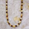 BROWN AND BEIGE BEAD NECKLACE - Image 8