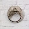 SPARKLING CLEAR CUBIC ZIRCONIA STONE BAND RING SIZE 7.5 - Image 8