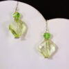 LIGHT GREEN BEAD NECKLACE AND EARRING SET - Image 8