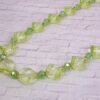 LIGHT GREEN BEAD NECKLACE AND EARRING SET - Image 9