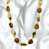 BROWN AND BEIGE BEAD NECKLACE - Image 5