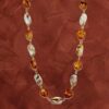 BROWN AND BEIGE BEAD NECKLACE - Image 13