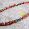 PINK RHODONITE STONE NECKLACE - Image 3