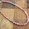 PINK RHODONITE STONE NECKLACE - Image 10